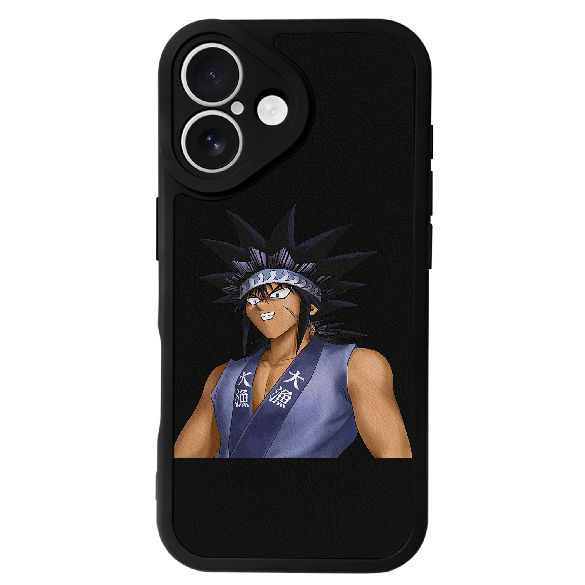 （画像用） 遊☆戯☆王 Yu-Gi-Oh! 【iPhone 16シリーズ対応】シリコンスマホケース（レザー調） 材質：シリコン